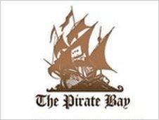 The Pirate Bay website