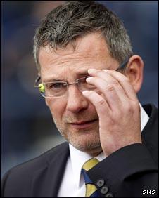 Scotland coach Craig Levein