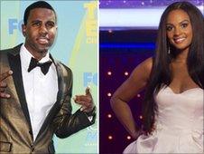 Jason Derulo and Alesha Dixon