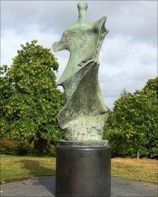 Large Standing Figure: Knife Edge' unveiled in Greenwich Park