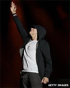 Eminem at V Festival