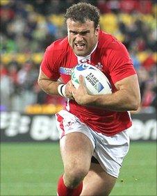 Wales centre Jamie Roberts