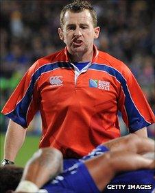 Welsh referee Nigel Owens