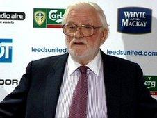 Ken Bates at a Leeds United press conference