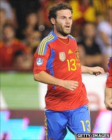 Chelsea striker Juan Mata