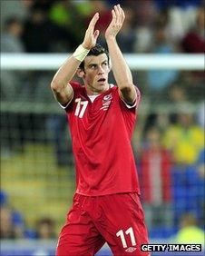 Wales midfielder Gareth Bale