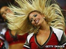 Tampa Bay Buccaneers cheerleaders at Wembley in 2009