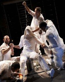 Scene from Marat/Sade (courtesy RSC)