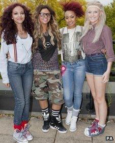 X Factor band Rhythmix