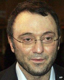 Russian billionaire Suleiman Kerimov