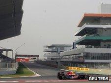 The Indian Grand Prix circuit