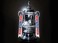 The FA Cup trophy