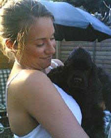 Victoria and her dog Brodie