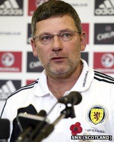 Scotland coach Craig Levein