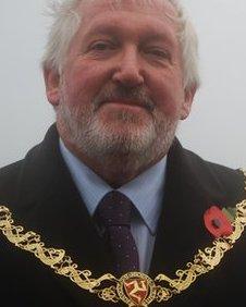 Mayor of Douglas Ritchie McNicholl