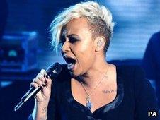 Emeli Sande performs at BBC Children In Need