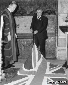 Ted Hughes at Westminster Abbey