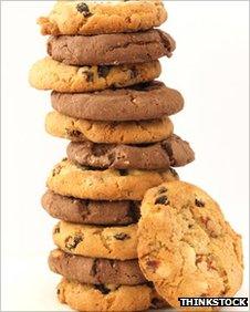 Stack of cookies