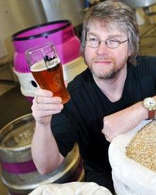 Stewart Ross of Ilkley Brewery