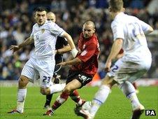 Danny Drinkwater playing for Barnsley