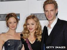 Andrea Riseborough, Madonna and James D'Arcy