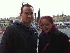 Anthony Zaccardeli and Stephanie Brown