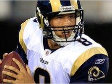 Sam Bradford of the St Louis Rams