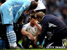 Mario Balotelli and Scott Parker