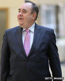 Alex Salmond, Scotland's first minister