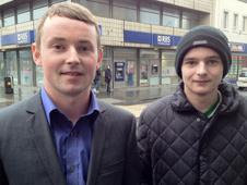 Jason Thornton and Declan McArdle