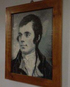 Portrait of Rabbie Burns