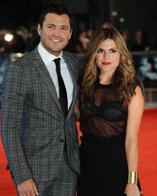 Mark Wright and Zoe Hardman