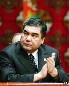 File image of President Gurbanguly Berdimuhamedov