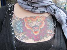 Rianna Moreau's tattoo