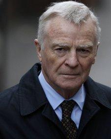 ex-Formula One boss Max Mosley