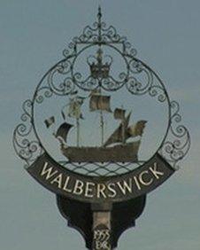 Walberswick sign from onesuffolk.net