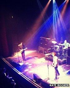 An Instagram image of the Lemonheads on stage