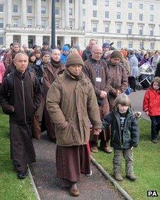 Thich Nhat Hanh at Stormont