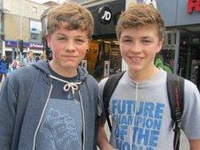 18-year-old twins Conor and Rhys Reid