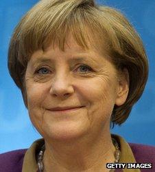 German Chancellor Angela Merkel