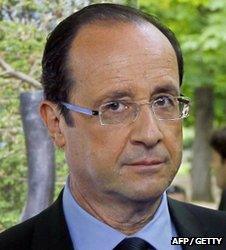 French President Francois Hollande