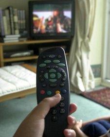 Remote control and TV