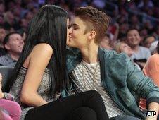 Selena Gomez and Justin Bieber