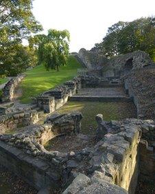 Remains of Pontefract Castle