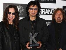 Black Sabbath: Ozzy Osbourne, Tony Iommi and Geezer Butler