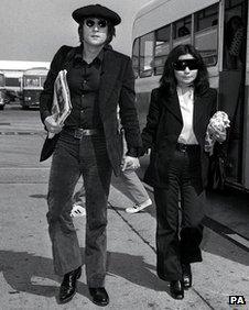 John Lennon and Yoko Ono, 1971