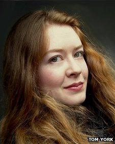 Novelist Grace McCleen - winner of 2012 Desmond Elliott Prize for new fiction