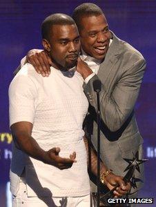 Kanye West and Jay-Z