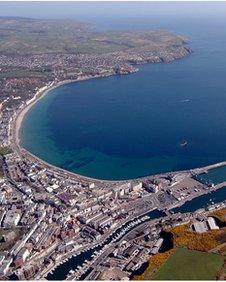 Douglas promenade by Dave Kneale