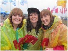 Friends at T in the Park